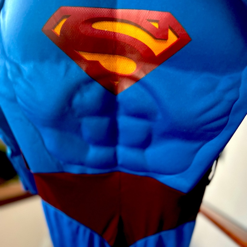 Superman costume, kid size medium